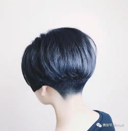 2019流行"剃后头"_短发