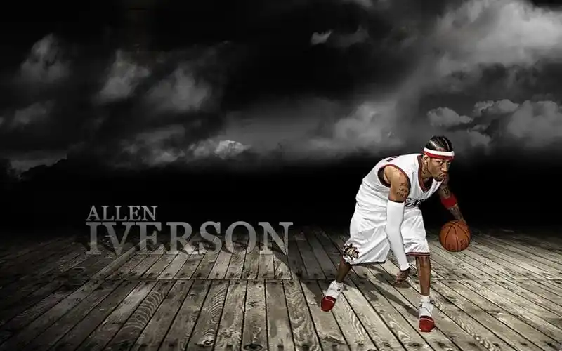 nba球员阿伦艾弗森桌面壁纸下载