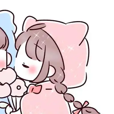 超可爱cp卡通情侣头像