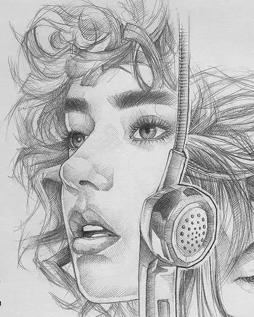 大师的疯狂绘画线条,美丽的线条