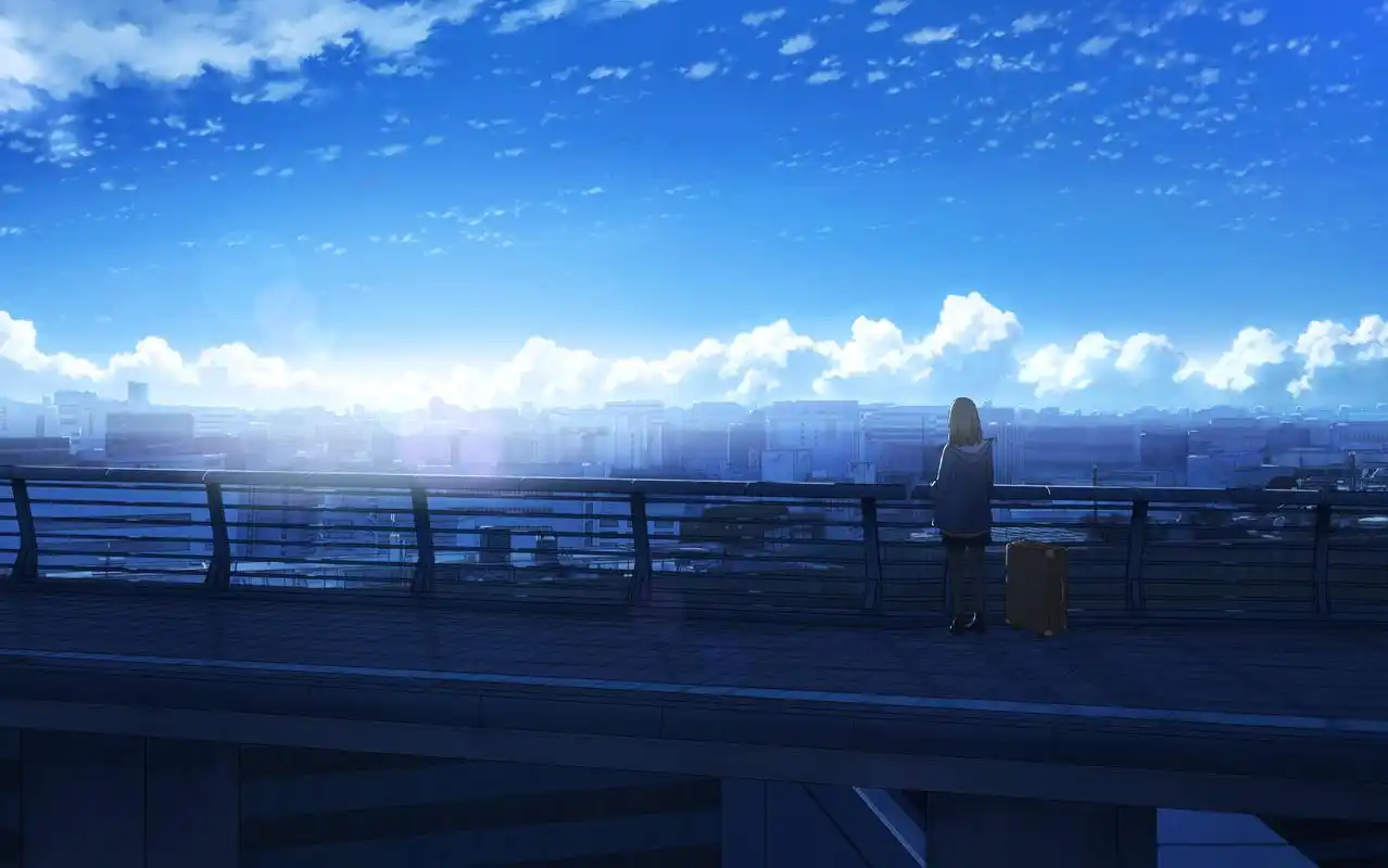 动漫风景(风景静态壁纸) - 静态壁纸下载 - 元气壁纸