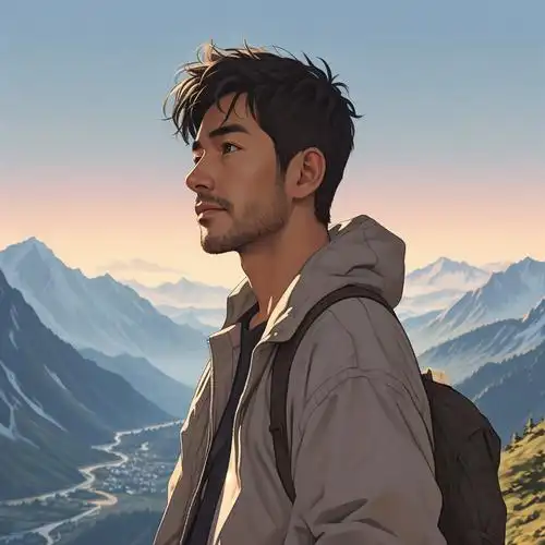 50岁男人的风景头像✨