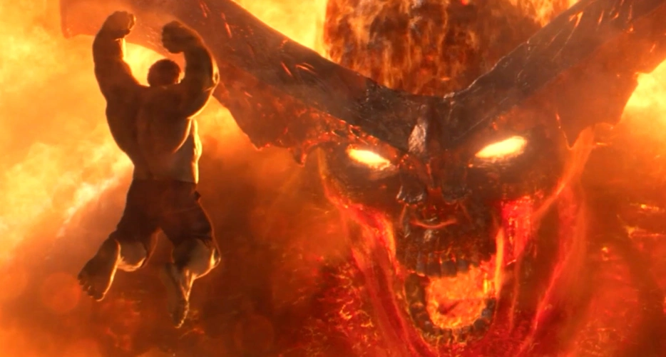 漫威削铁如泥的神器火焰巨人一剑捅爆阿斯加德灭霸砍刀更牛