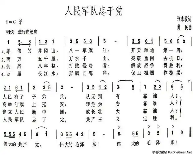 人民军队忠于党