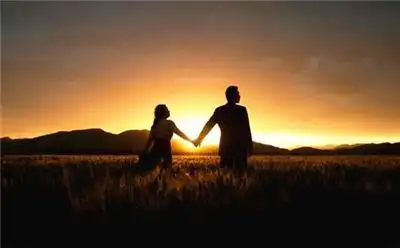 非主流情侣背影图片唯美