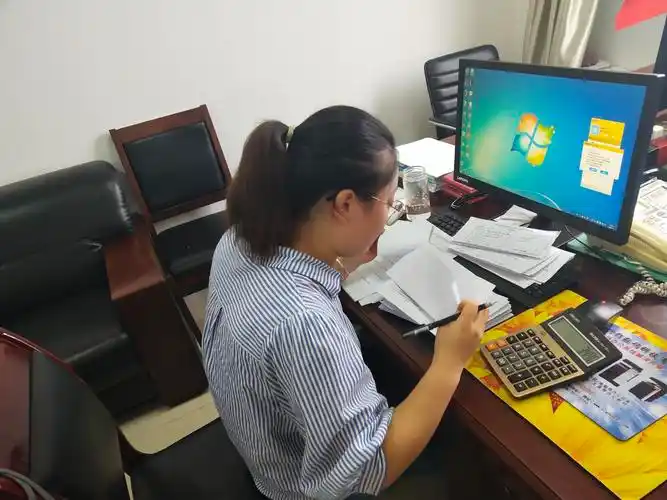 财务管理人员在县进校参加2020年财政工作会.