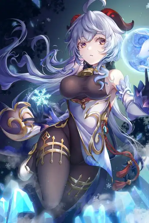 美图搬运原神角色图甘雨