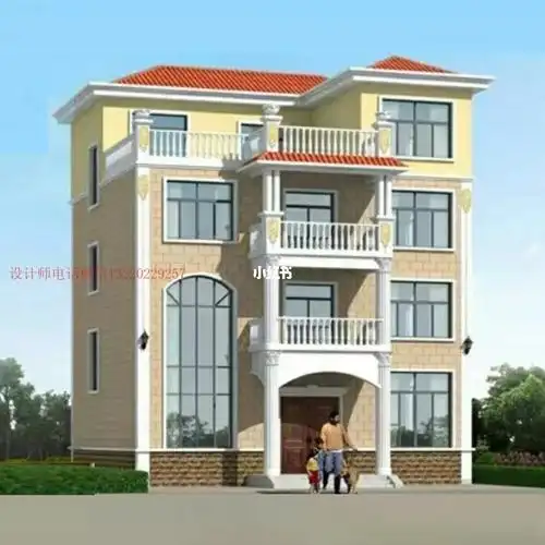 120平三间三层半小别墅_建筑_家居家装_装修