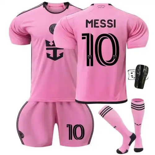 2425巴塞罗那巴黎球衣运动赛前服训练服热身服成人儿童足球服童装