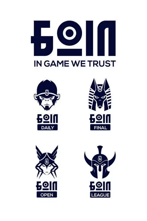 logo设计图形设计阿努比斯卡通神电子竞技游戏logo