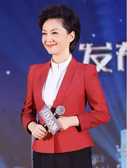 当董卿和海霞同穿正装,仅2岁之差一个似小媳妇,一个似女大佬_服装