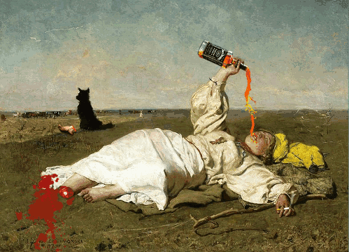 有哪些世界名画经常被模仿,恶搞?