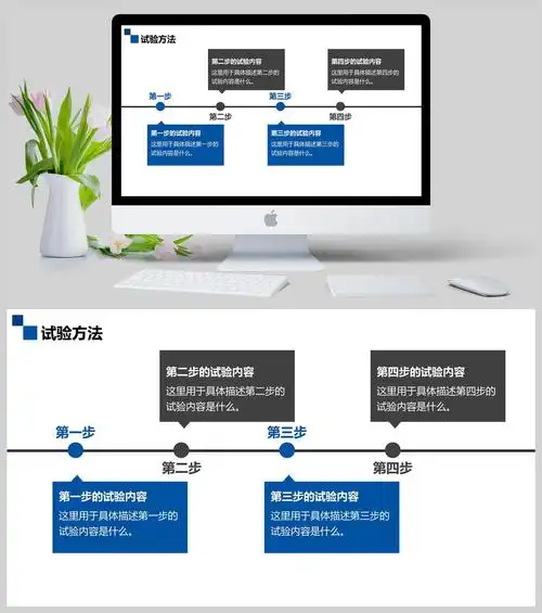 步骤流程说明ppt模板素材