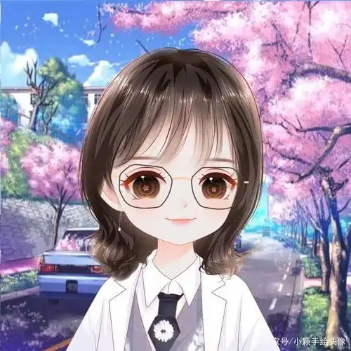 女神节快乐!优雅的女生手绘头像,给生活加点色彩