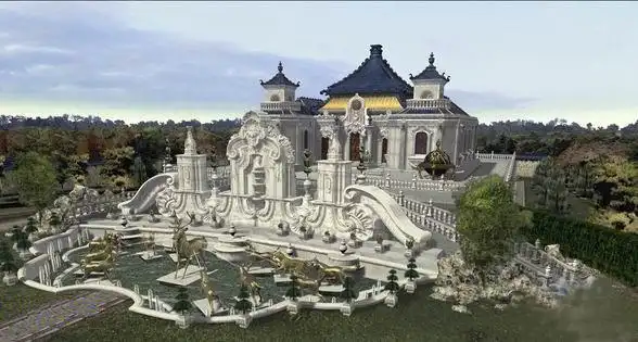 圆明园3d遗址复原图