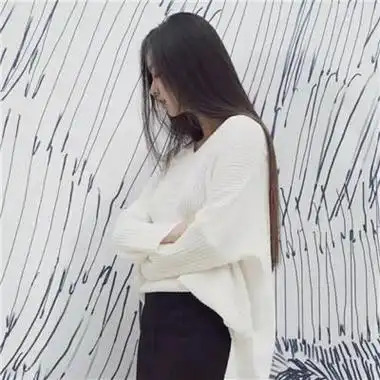 唯美头像女生侧面超美