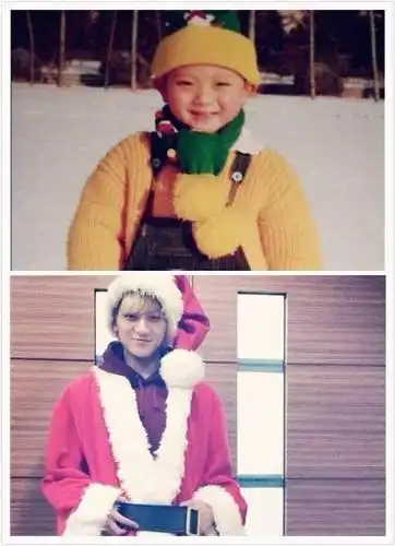 wuli黄子韬从小到大就有种莫名的喜感,小时候更加可爱.