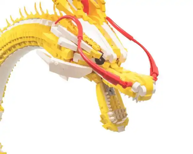 斯须九重腾瑞气:一条乐高中国龙的诞生与乐高moc简单指引