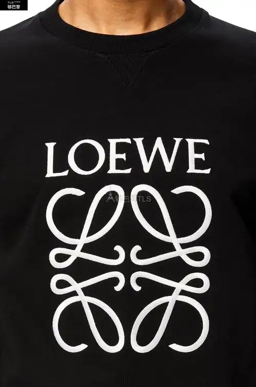 【包邮包税】 loewe罗意威 21年春夏 男士 针织衫 棉质 anagram 刺绣