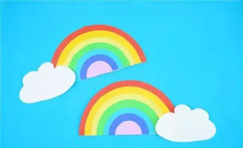 【彩虹手工】 创意彩虹帽子,吊饰,绘画,玩具,给孩子们一个七彩梦吧!