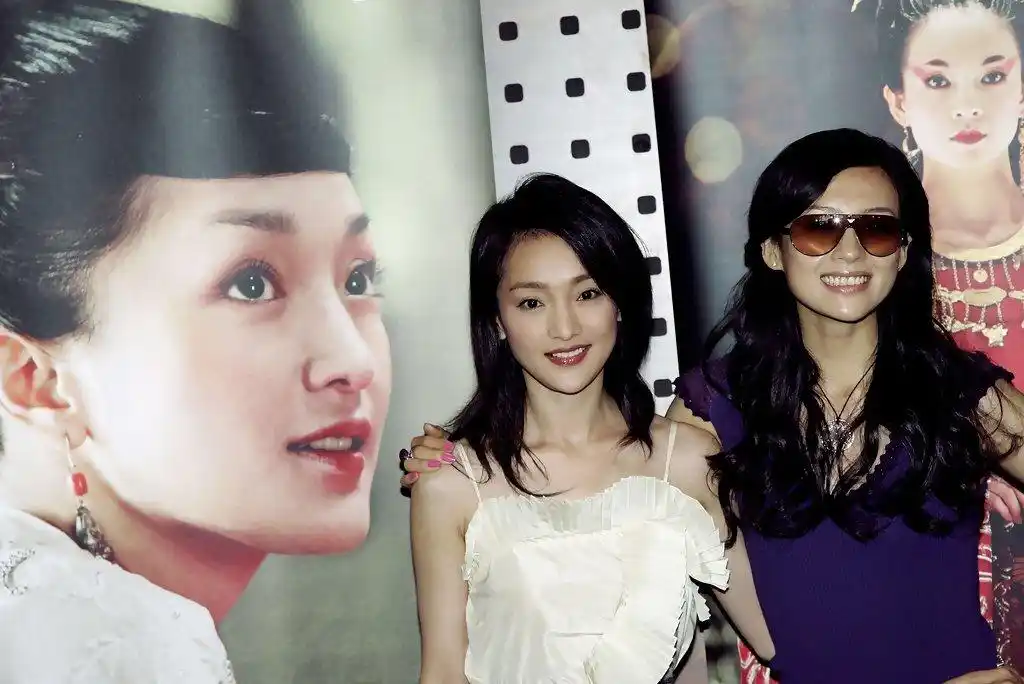 微博看到06年的周迅和章子怡