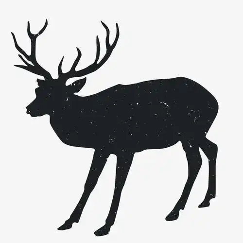 动物剪影免抠素材免费下载_觅元素51yuansu.com