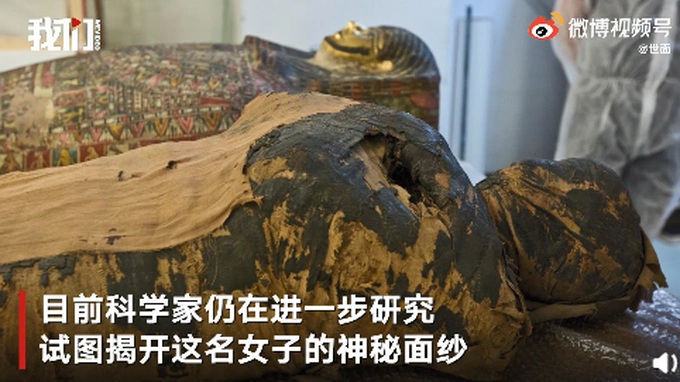 波兰发现2000年前孕妇木乃伊:腹中胎儿扫描清晰可见