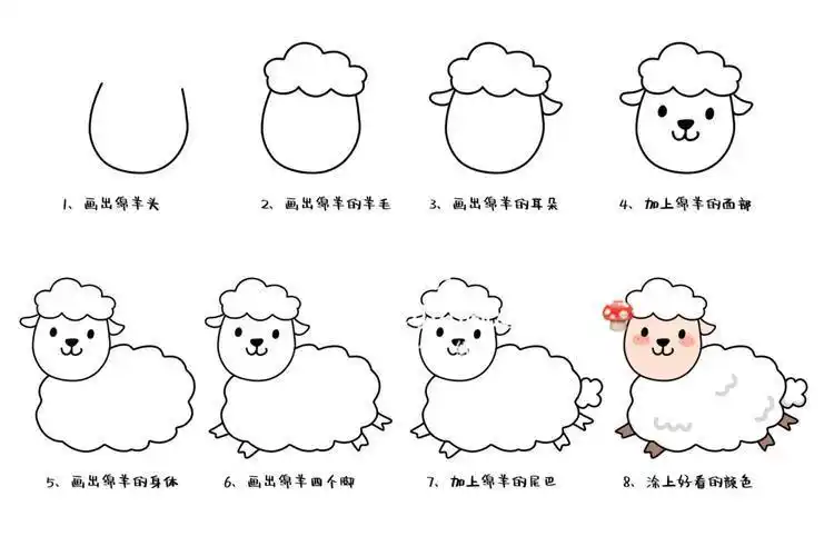 幼儿园简笔画小动物幼儿园简笔画小动物100个