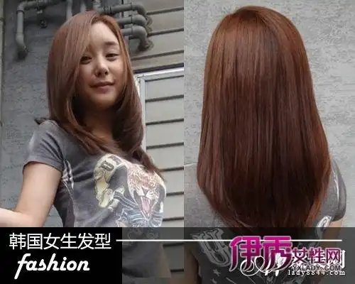 韩国女生发型 披肩直发飘逸出尘