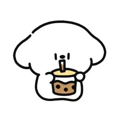 巨可爱简笔画手绘头像情侣闺蜜小清新简约头像线条男女适用