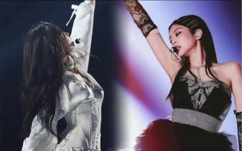 【jennie】人间香奈儿 各大打歌舞台solo名场面系列 一键换装 封神红