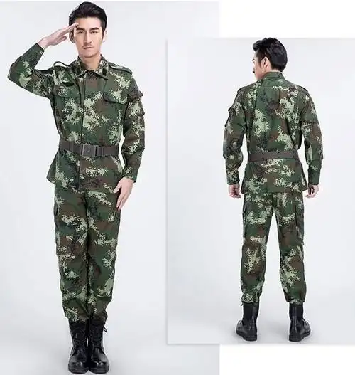 武警数码夏季迷彩作训服