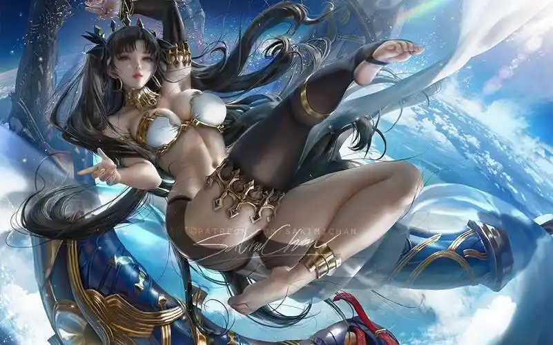 游戏女神cg_哔哩哔哩 (゜-゜)つロ 干杯~-bilibili