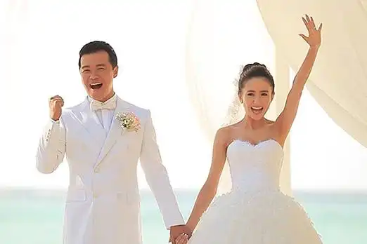 陈思诚,佟丽娅结婚照