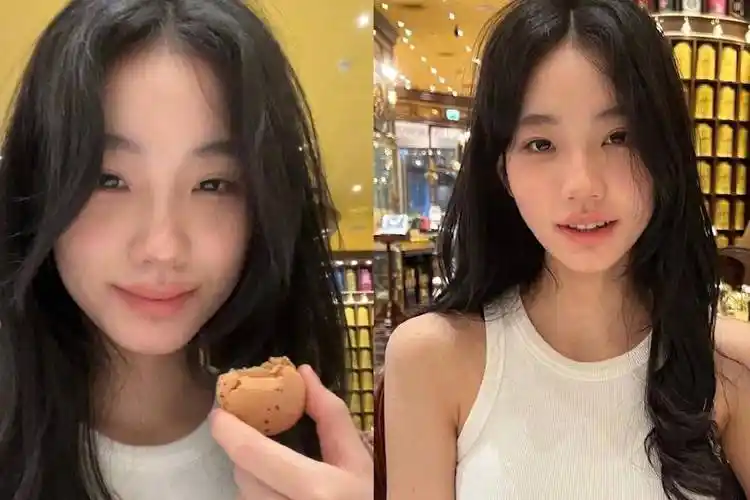 小s二女儿许韶恩晒美照 一头卷发很有星相 五官标致神似徐熙娣-娱乐