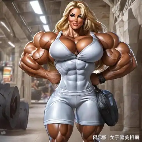 无敌的肌肉女浩克画风离谱到家的筋肉娘漫画纯属娱乐