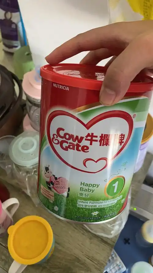牛栏牌 cow&gate 港版牛栏 婴幼儿配方牛奶粉 1段(0-6个月)900g/罐 21
