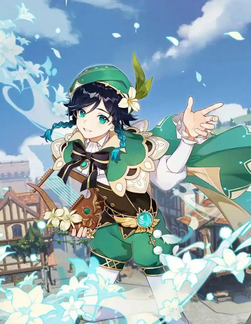 原神温迪高清图集      来了