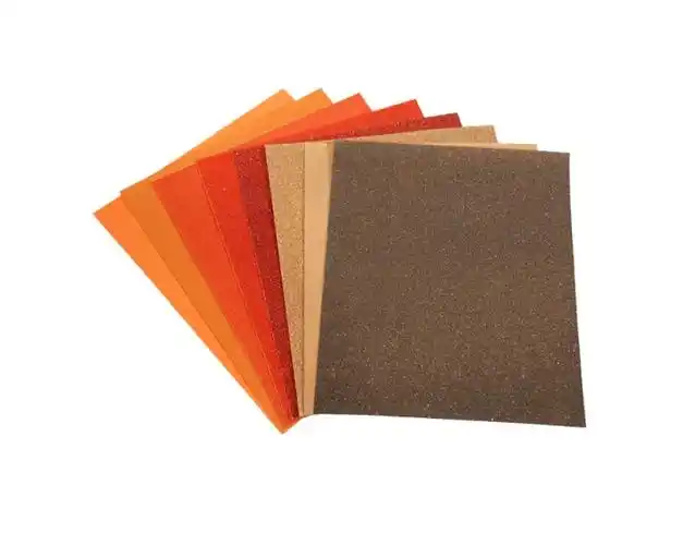colored heavy sand paper abrasive sandpaper sanding for wood pol
