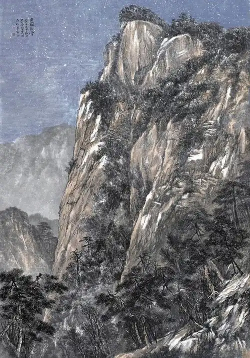 河北籍山水画家朱国印近年来表现不俗,他的山水画多以浅绛示人,偶作青