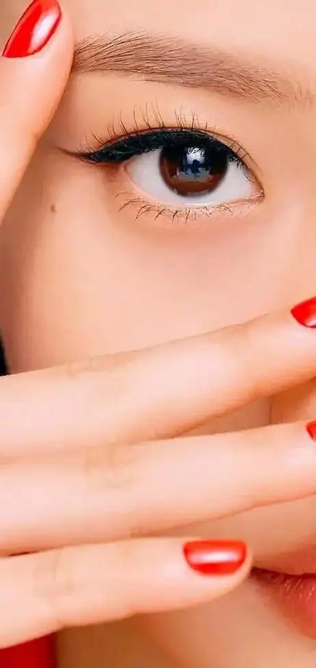 壁纸黑色高清无水印唯美 眼睛精美特写无水印壁纸(1)