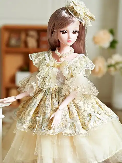 衣服60厘米彤乐芭比娃娃衣服玩具可穿脱的公主裙换装套装女孩生日礼物