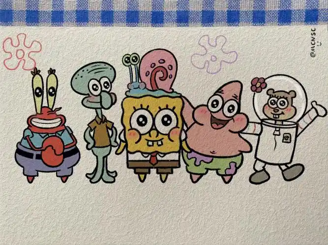 猜猜这次谁加入了简笔画教程