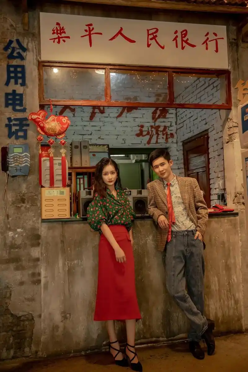 复古胶片港风婚纱照一秒回到90年代