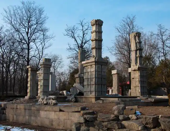 北京圆明园风景图片北京圆明园