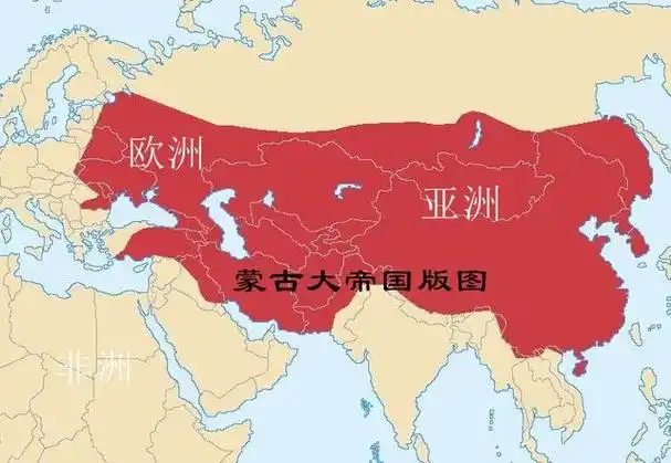 蒙古帝国最大时版图是多大面积蒙古帝国是谁建立起来的