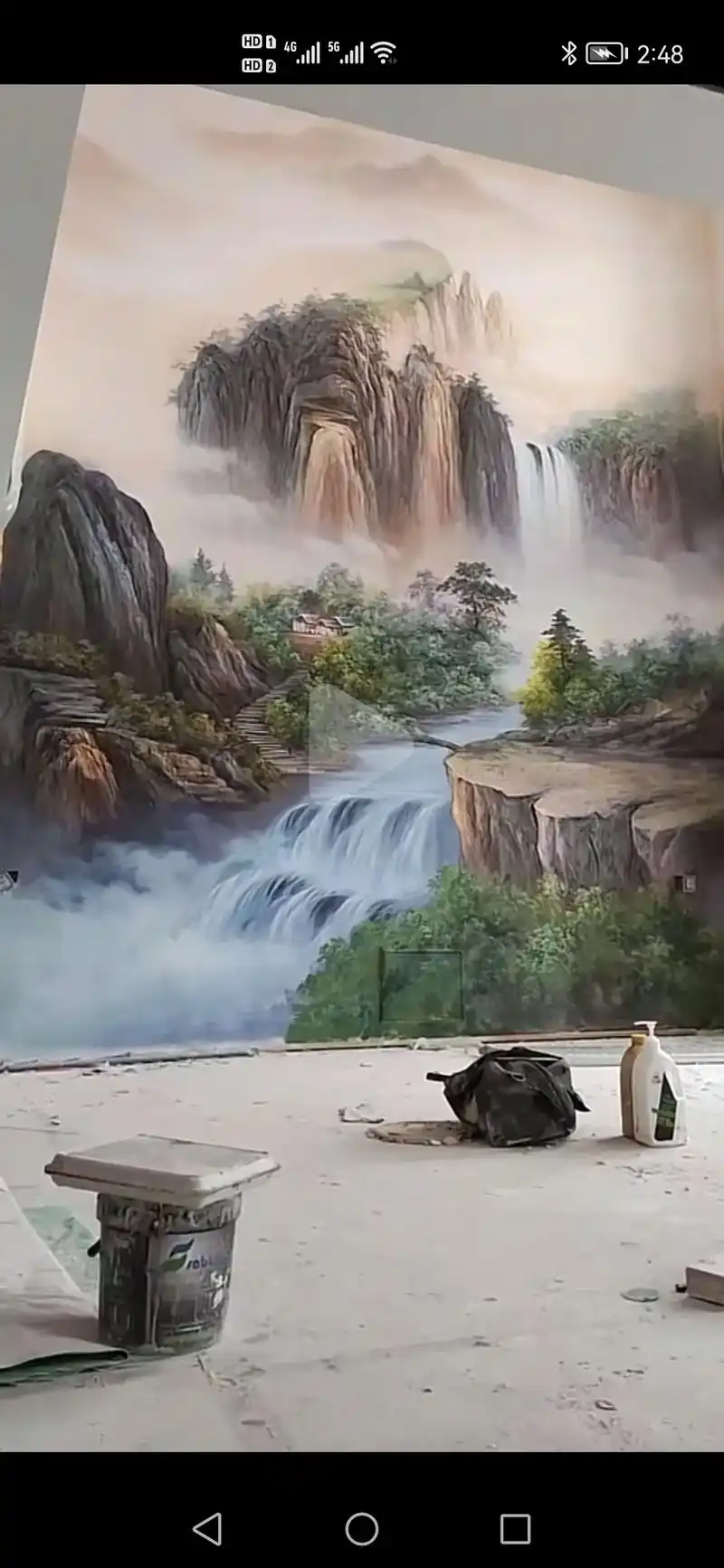 盘州手绘小骆 @叫我倨倨侠 @冷静 @#墙画壁画 #墙绘艺 - 抖音