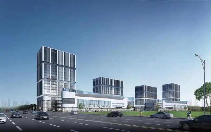 投资近10亿元的复利广场项目位于腊山西路以东,腊山东路以西,刘长山路