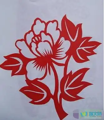 美丽的剪纸花大全