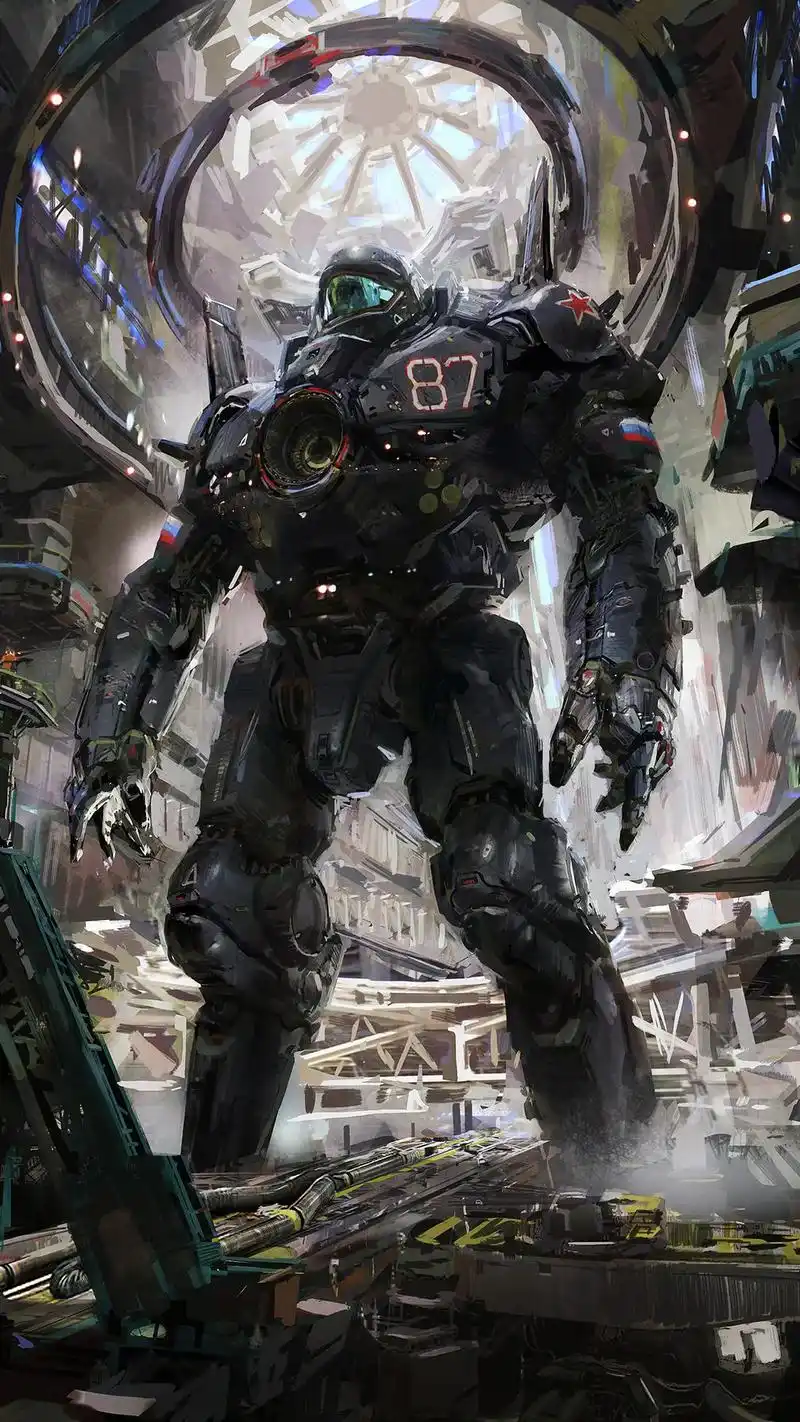 壁纸分享 高清.#环太平洋#机甲#高达#壁纸 - 抖音